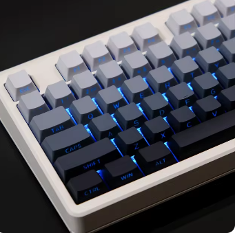 Aurora Edge Keycaps - Blue Haze